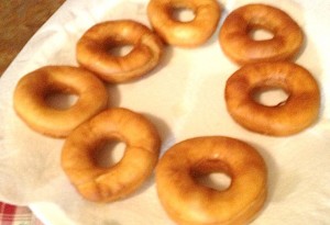 doughnuts-drying